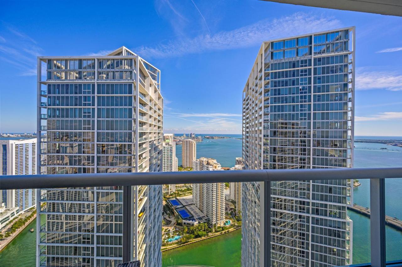 Icon Brickell • High Floor • Bay & Pool View Free Spa Apartment Miami Exterior photo