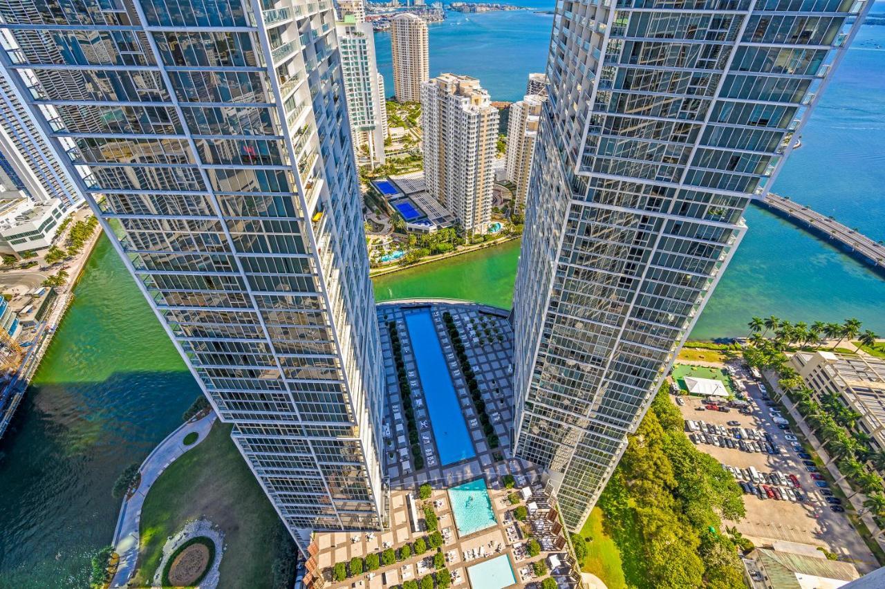 Icon Brickell • High Floor • Bay & Pool View Free Spa Apartment Miami Exterior photo