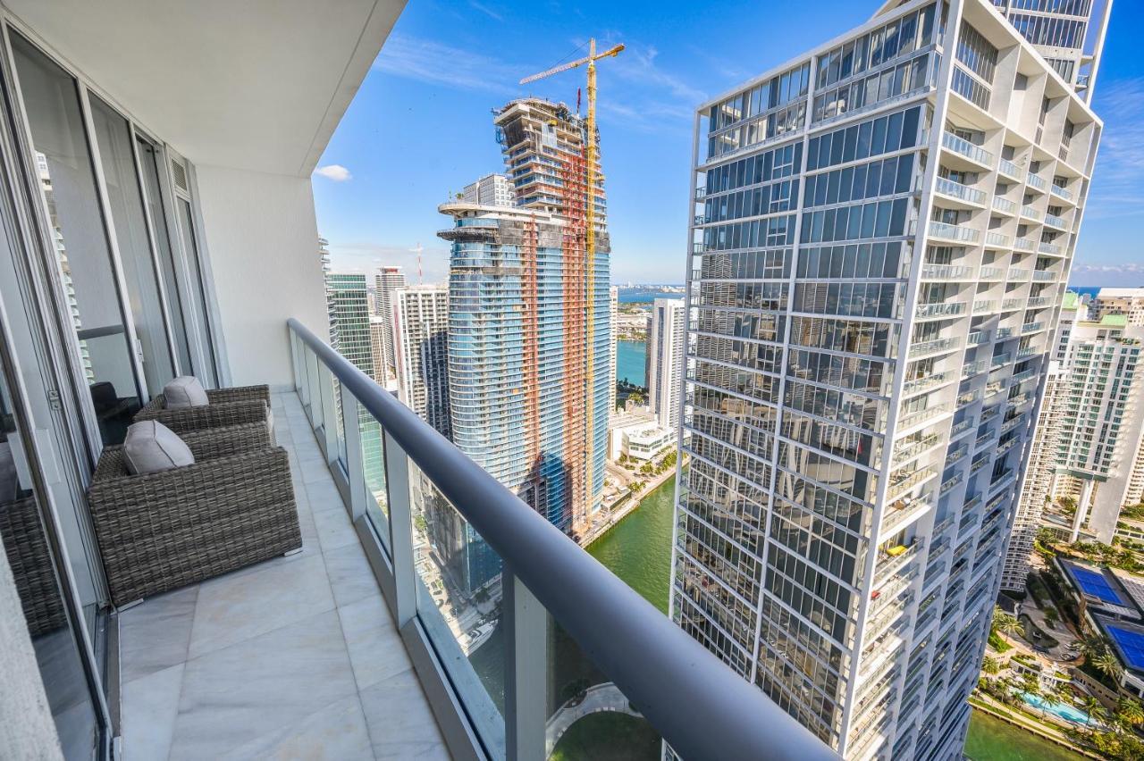 Icon Brickell • High Floor • Bay & Pool View Free Spa Apartment Miami Exterior photo