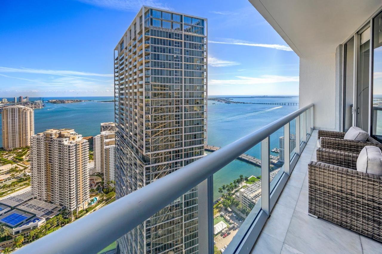 Icon Brickell • High Floor • Bay & Pool View Free Spa Apartment Miami Exterior photo